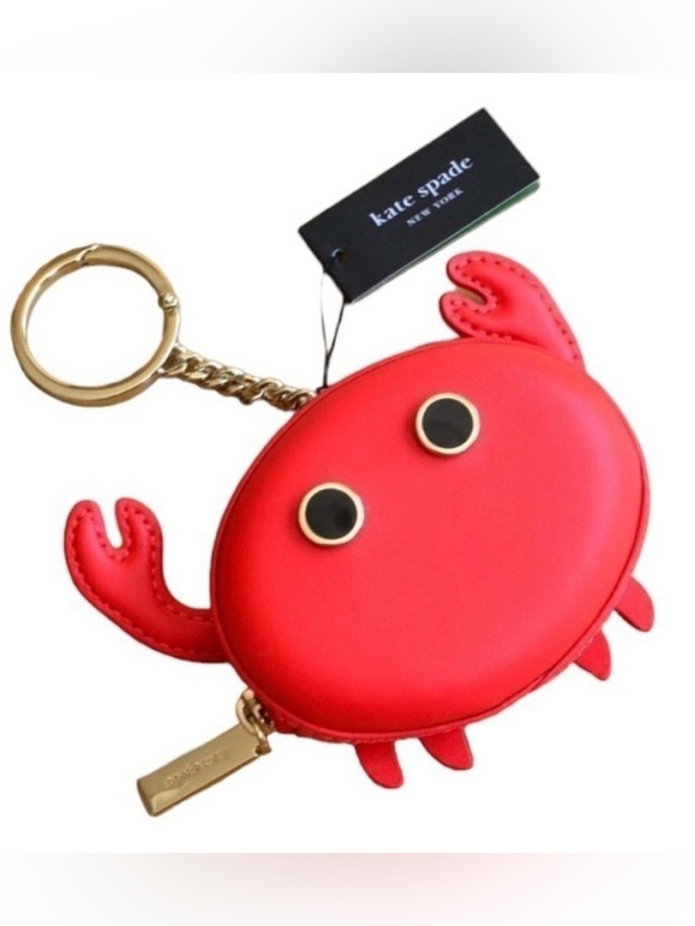 KATE SPADE Pinch Me Crab Coin Case KB605 - Picture 2 of 7